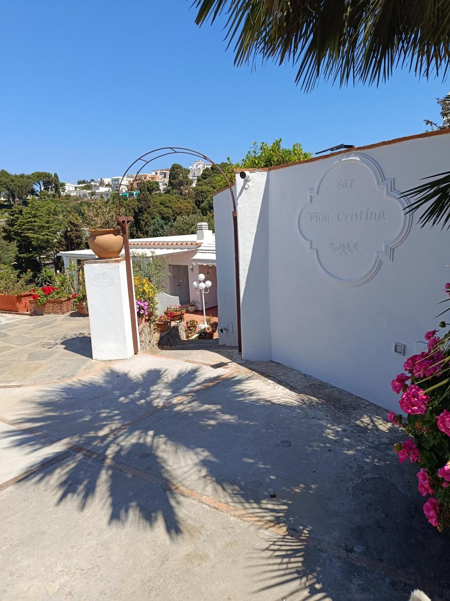 B&B Villa Cristina 阿纳卡普里 外观 照片